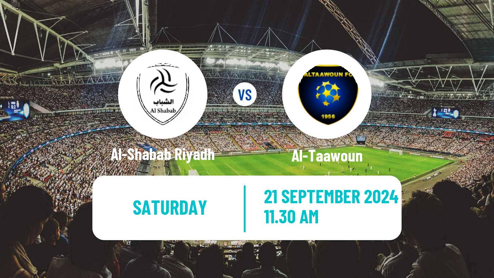 Soccer Saudi Professional League Al-Shabab Riyadh - Al-Taawoun