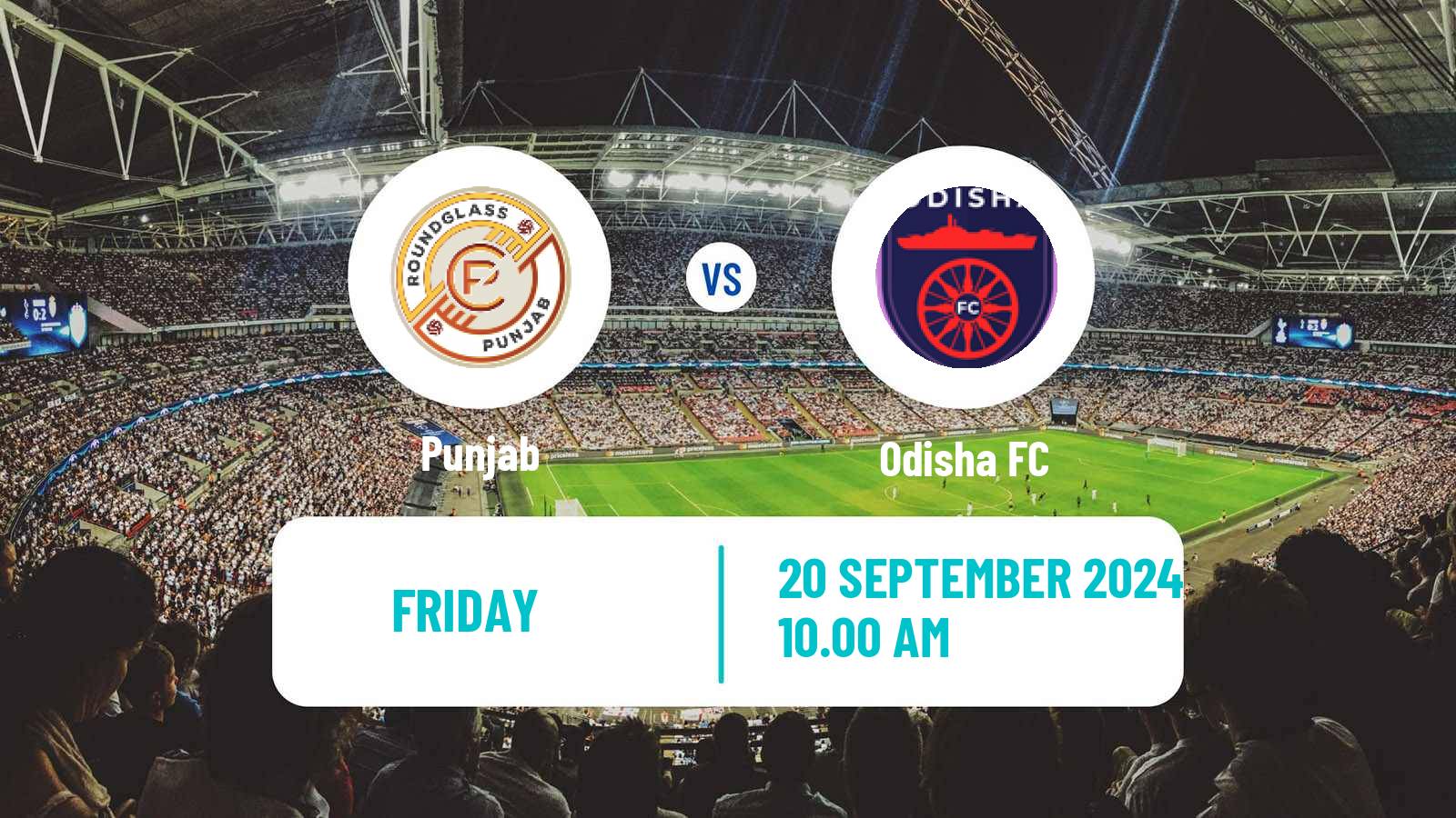 Soccer Indian ISL Punjab - Odisha