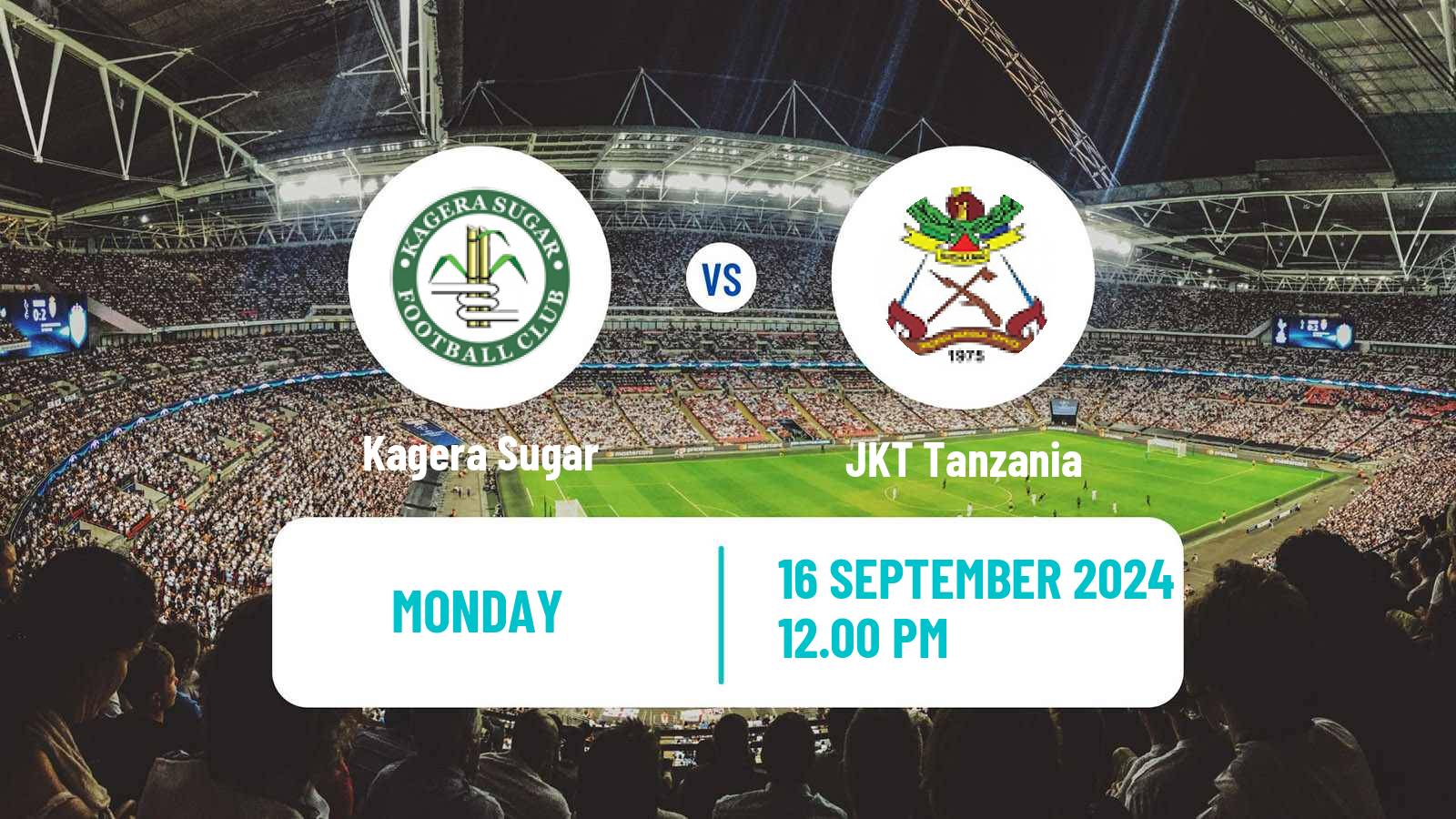 Soccer Tanzanian Premier League Kagera Sugar - JKT Tanzania