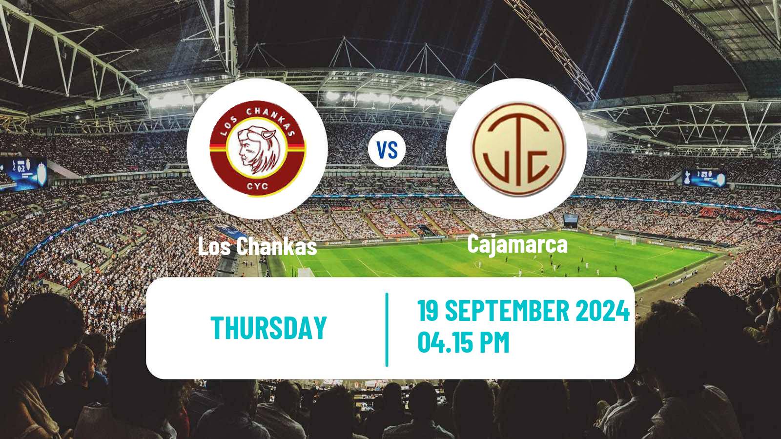 Soccer Peruvian Liga 1 Los Chankas - Cajamarca