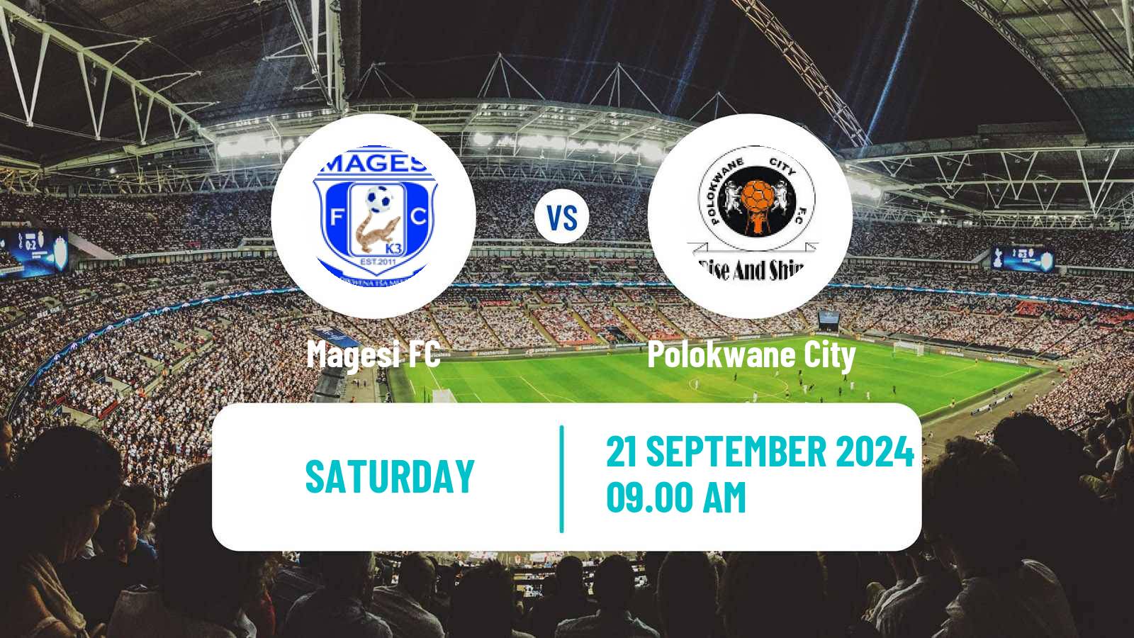 Soccer South African Premier Soccer League Magesi - Polokwane City