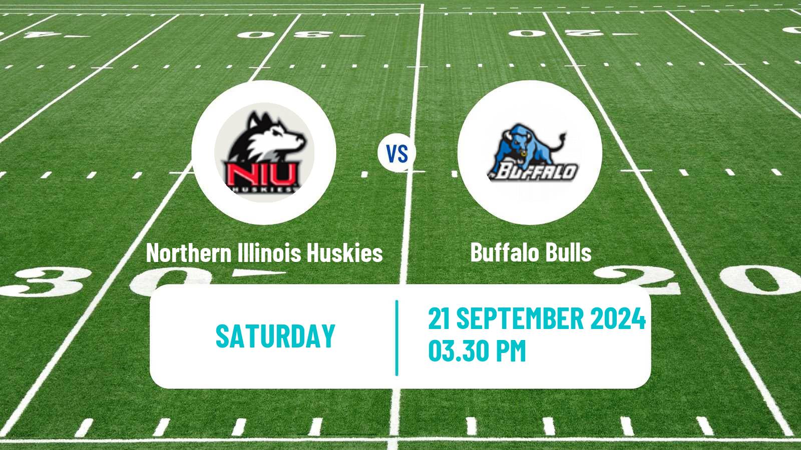 American football NCAA College Football Northern Illinois Huskies - Buffalo Bulls