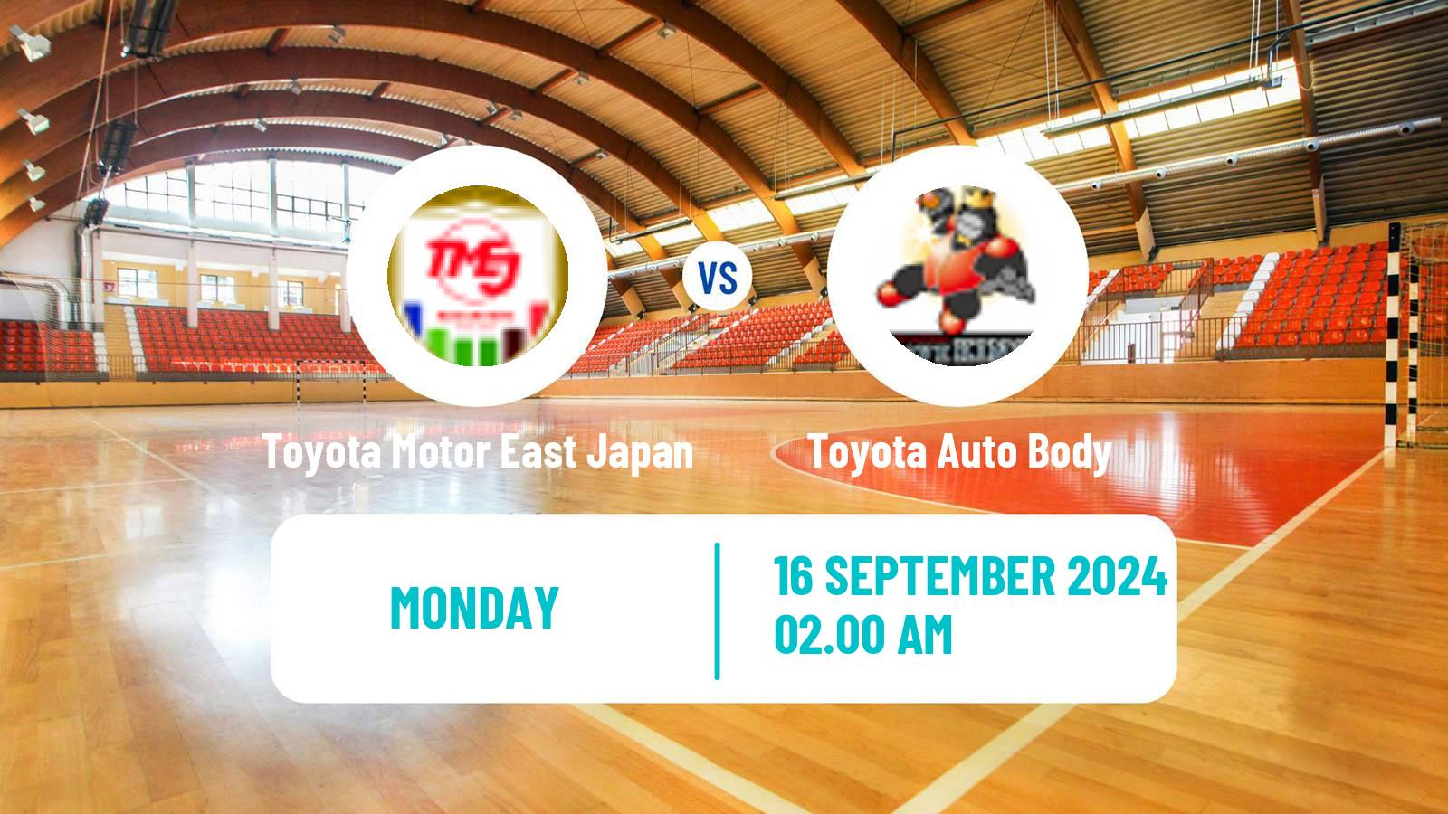 Handball Japan JHL Handball Toyota Motor East Japan - Toyota Auto Body