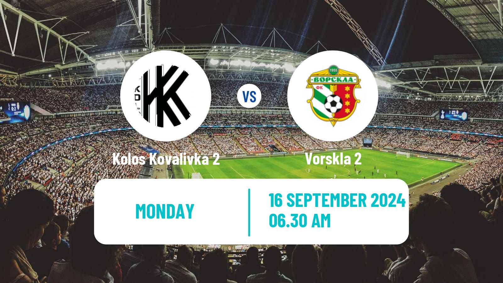 Soccer Ukrainian Druha Liga Kolos Kovalivka 2 - Vorskla 2