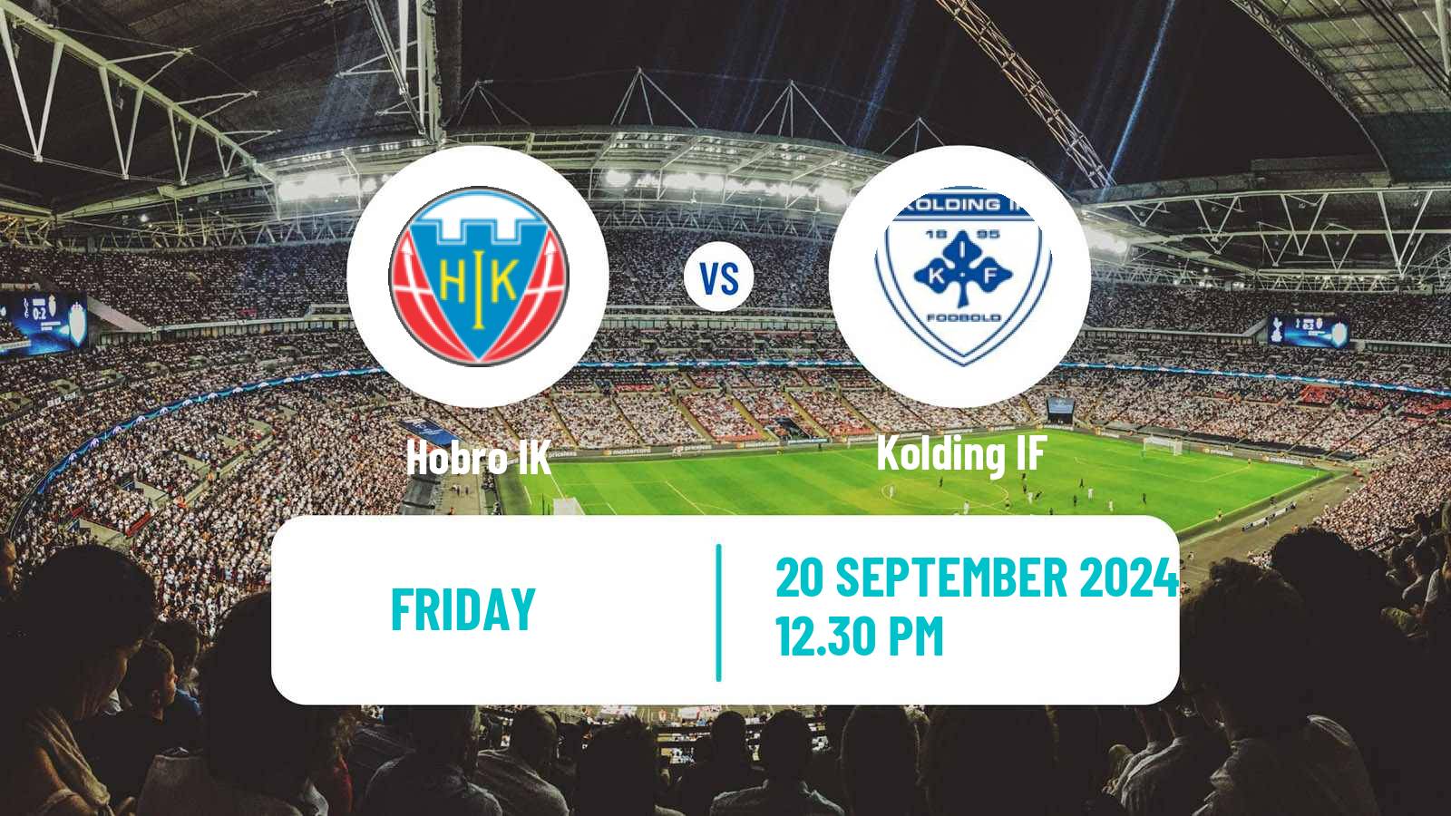 Soccer Danish 1 Division Hobro - Kolding IF