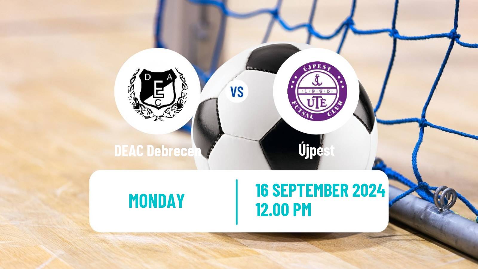 Futsal Hungarian NB I Futsal DEAC Debrecen - Újpest