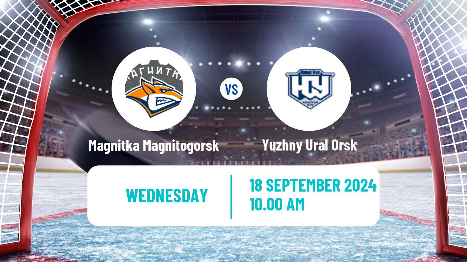 Hockey VHL Magnitka Magnitogorsk - Yuzhny Ural Orsk