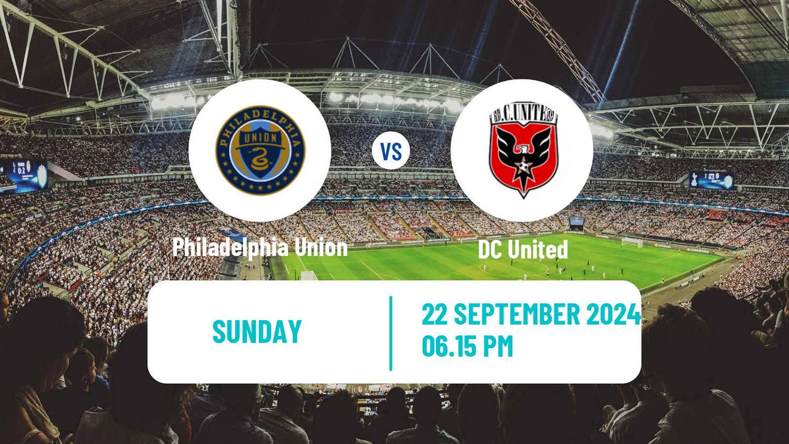 Soccer MLS Philadelphia Union - DC United