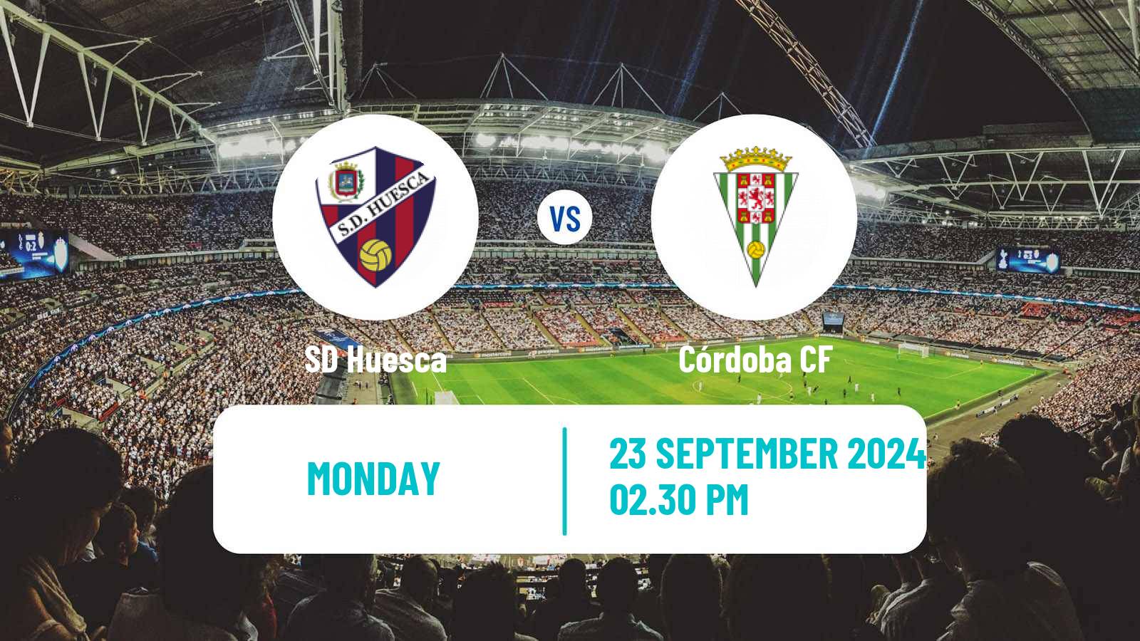 Soccer Spanish LaLiga2 Huesca - Córdoba