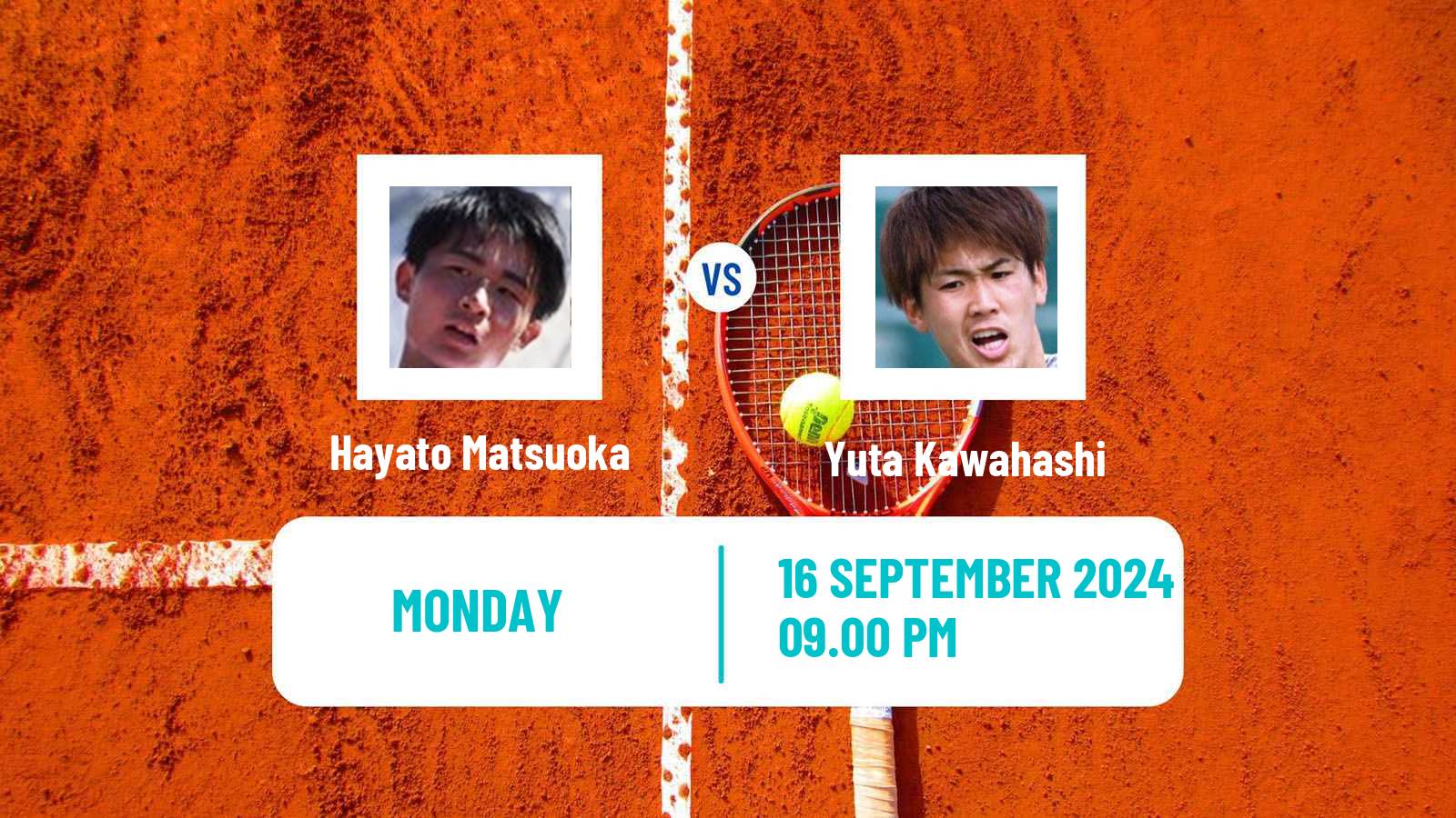 Tennis ITF M25 Takasaki Men Hayato Matsuoka - Yuta Kawahashi