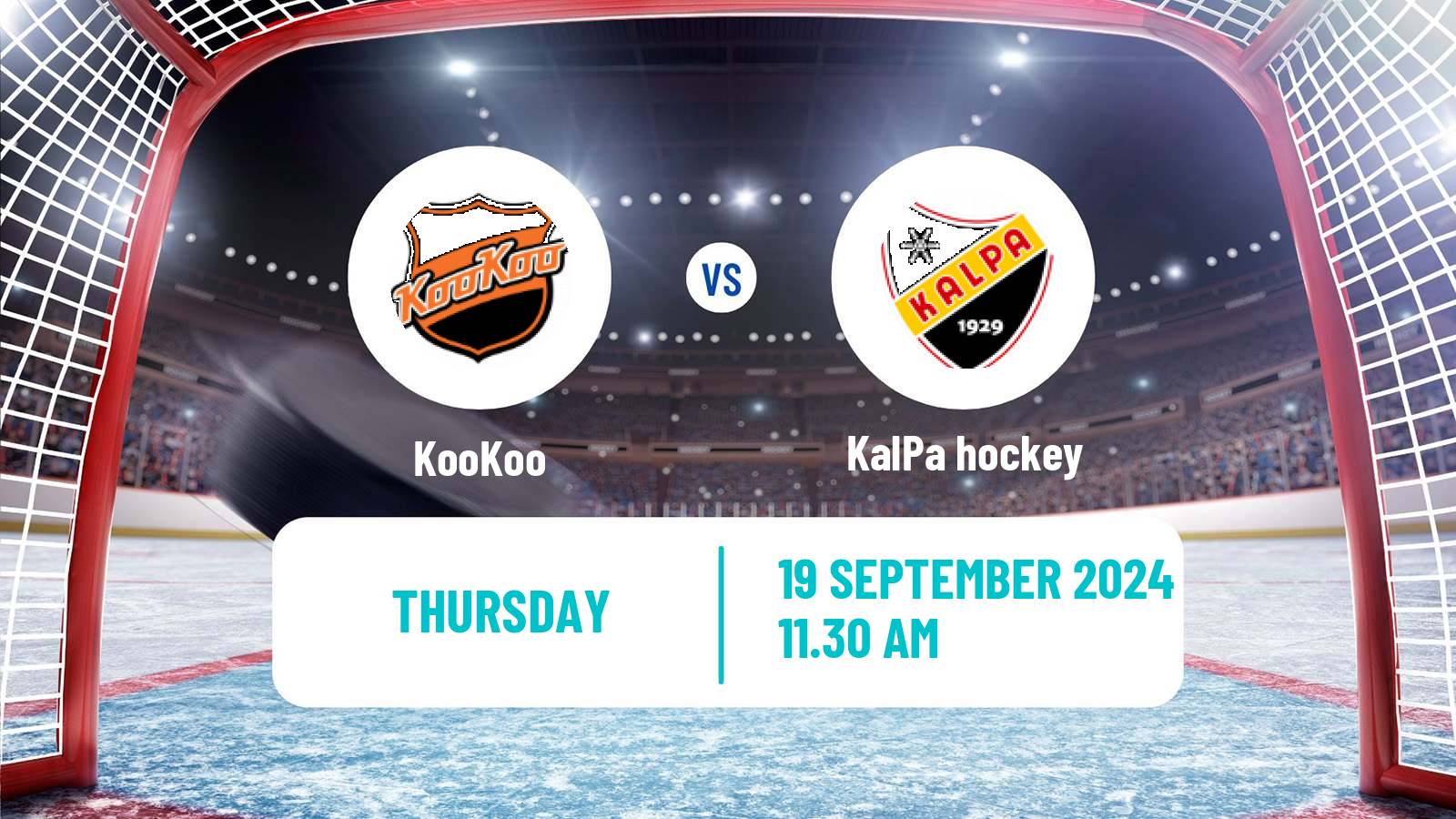 Hockey Finnish SM-liiga KooKoo - KalPa