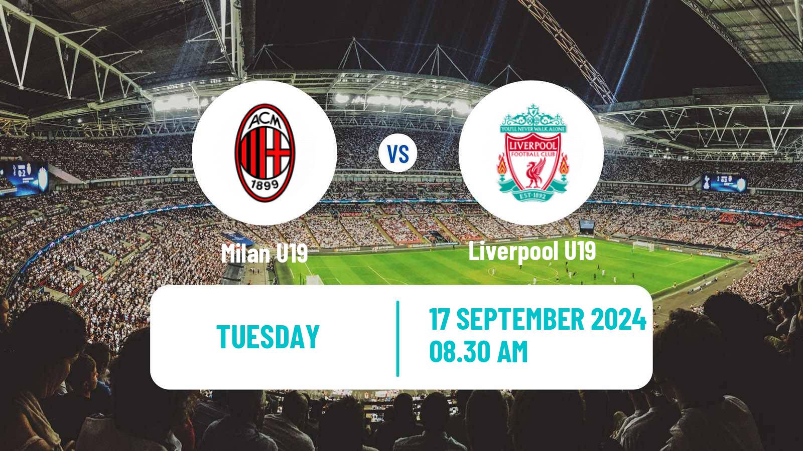 Soccer UEFA Youth League Milan U19 - Liverpool U19