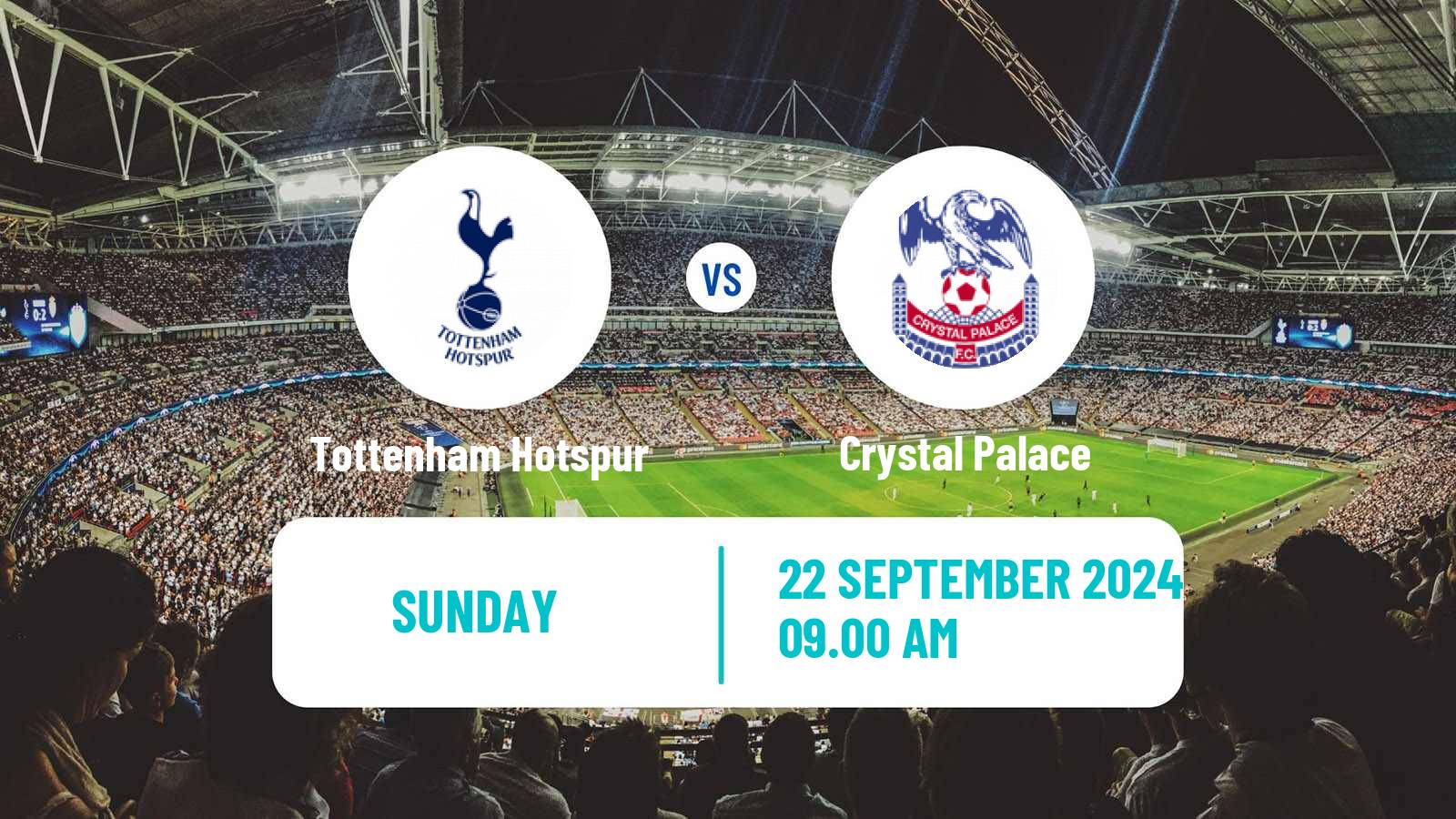 Soccer English WSL Tottenham Hotspur - Crystal Palace