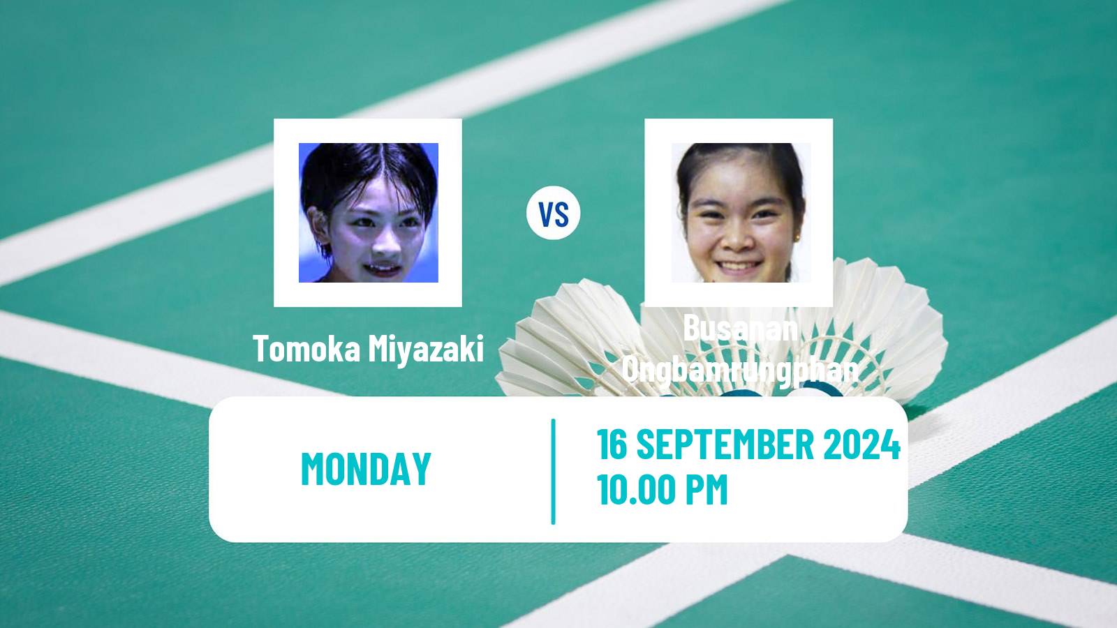 Badminton BWF World Tour Victor China Open Women Tomoka Miyazaki - Busanan Ongbamrungphan