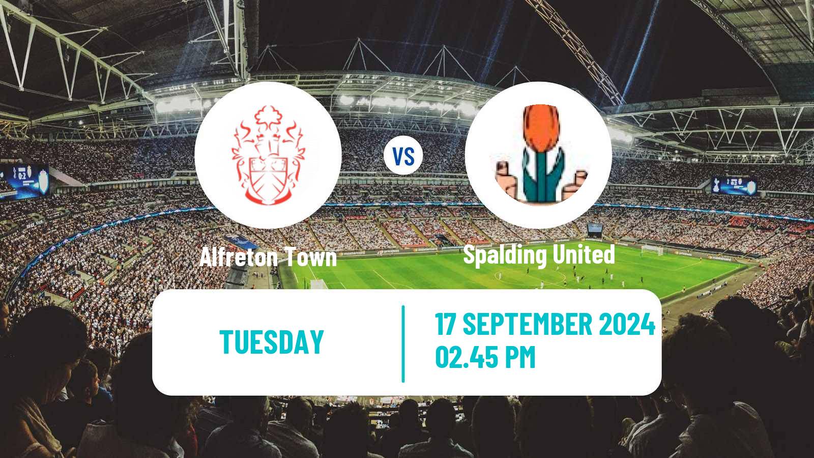 Soccer English FA Cup Alfreton Town - Spalding United