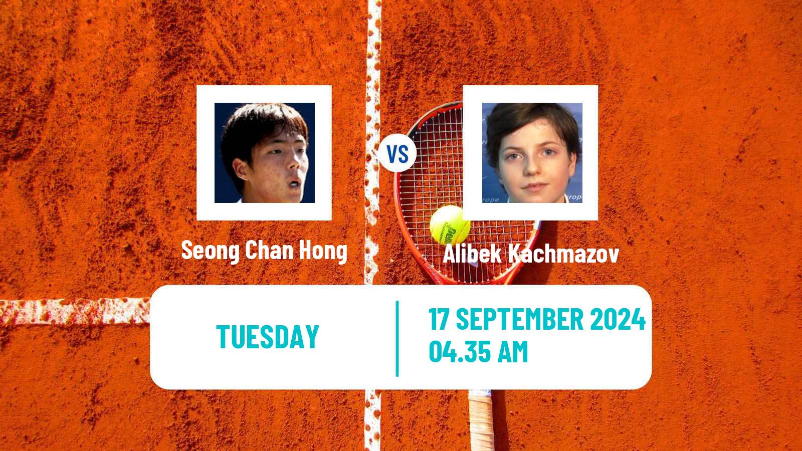 Tennis ATP Chengdu Seong Chan Hong - Alibek Kachmazov