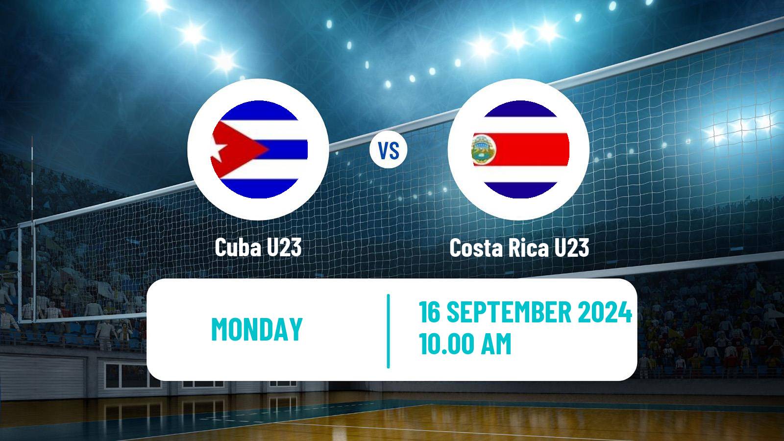 Volleyball Pan-American Cup U23 Volleyball Cuba U23 - Costa Rica U23