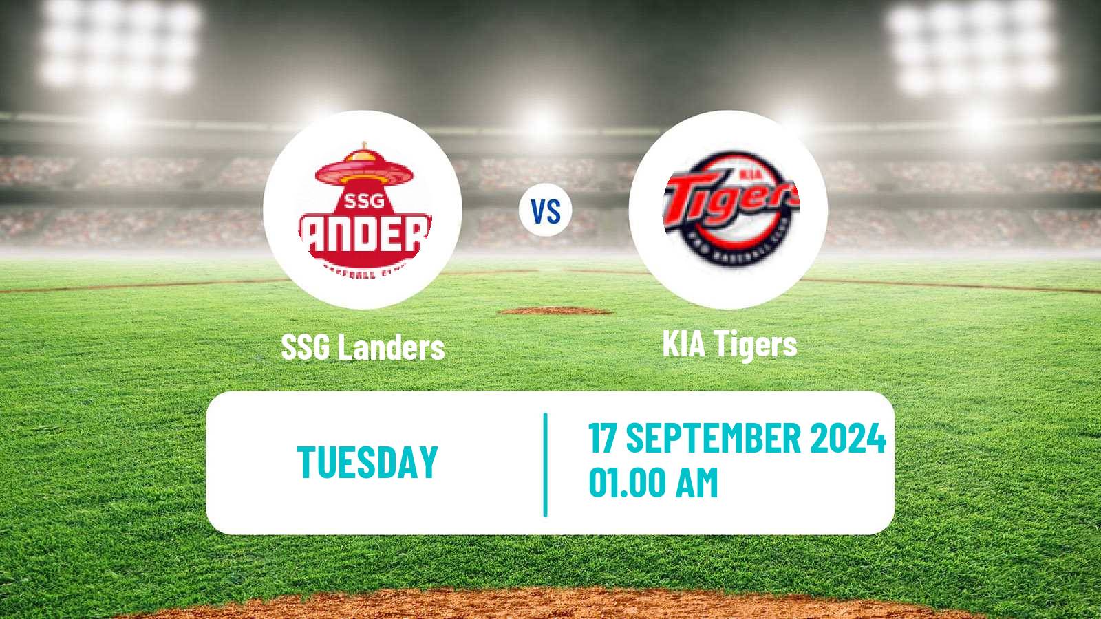 Baseball KBO SSG Landers - KIA Tigers