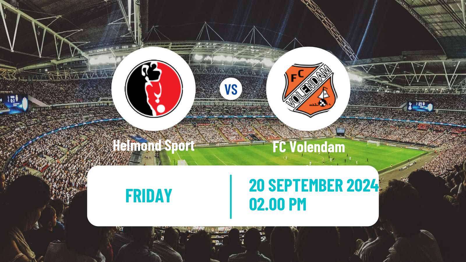 Soccer Dutch Eerste Divisie Helmond Sport - Volendam