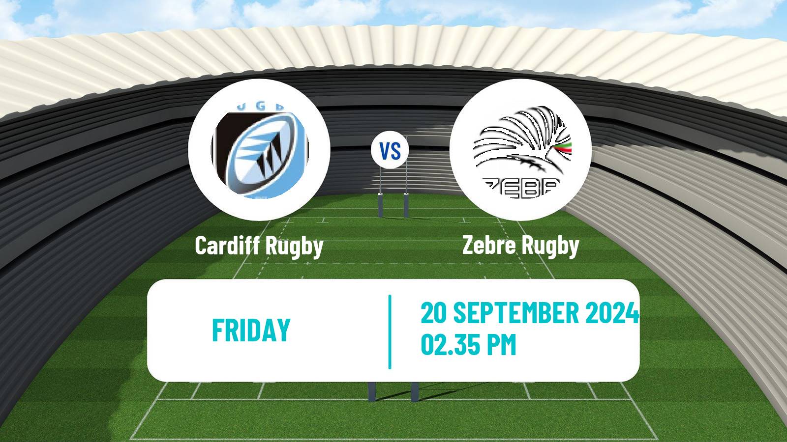 Rugby union United Rugby Championship Cardiff Rugby - Zebre