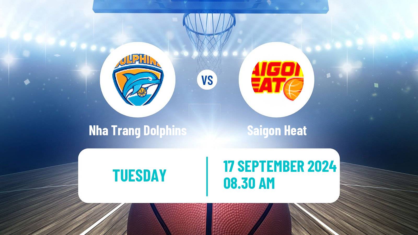 Basketball Vietnamese VBA Nha Trang Dolphins - Saigon Heat