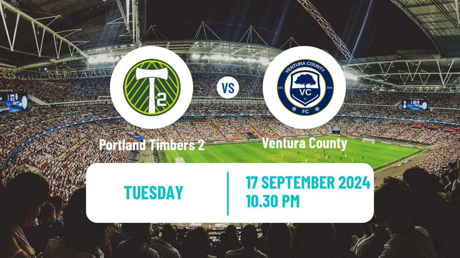 Soccer MLS Next Pro Portland Timbers 2 - Ventura County