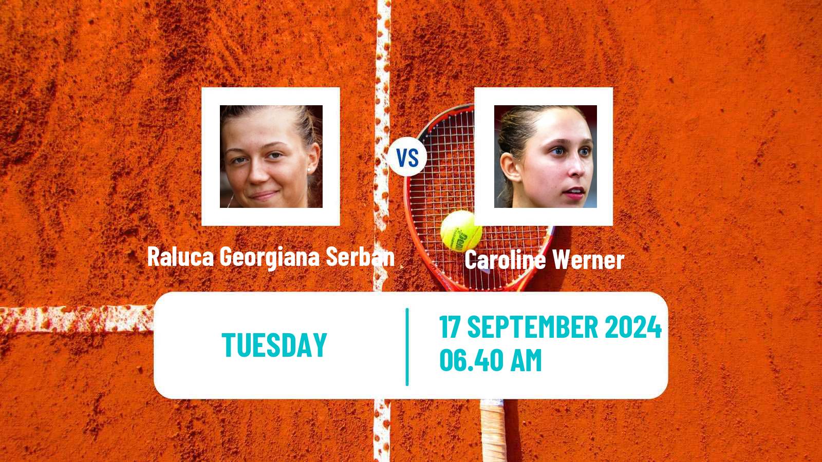 Tennis ITF W75 Pazardzhik Women Raluca Georgiana Serban - Caroline Werner