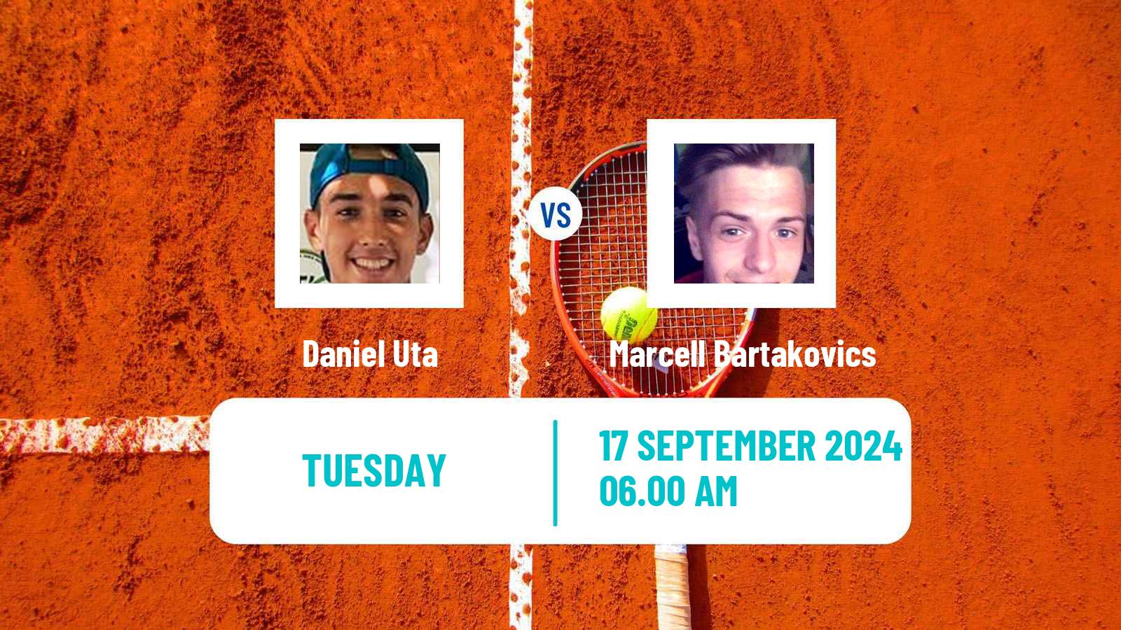 Tennis ITF M25 Satu Mare 2 Men Daniel Uta - Marcell Bartakovics