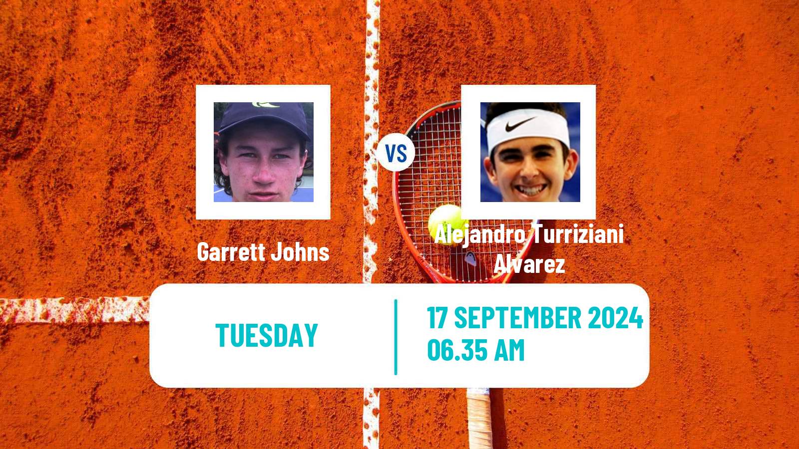 Tennis ITF M15 Monastir 53 Men 2024 Garrett Johns - Alejandro Turriziani Alvarez