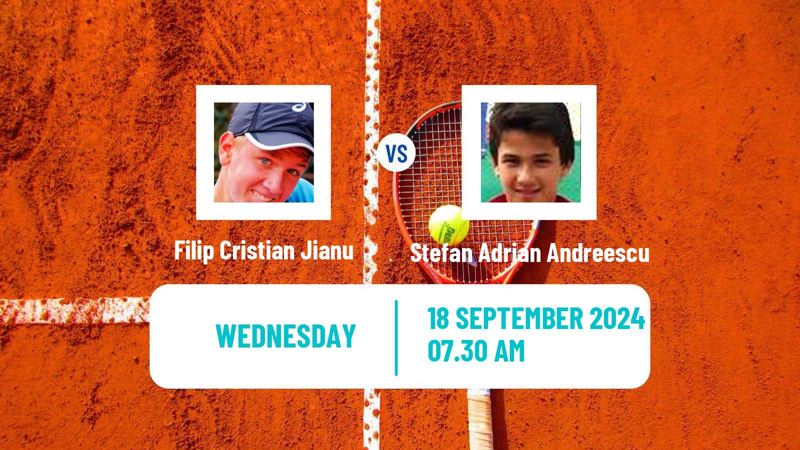 Tennis ITF M25 Satu Mare 2 Men Filip Cristian Jianu - Stefan Adrian Andreescu