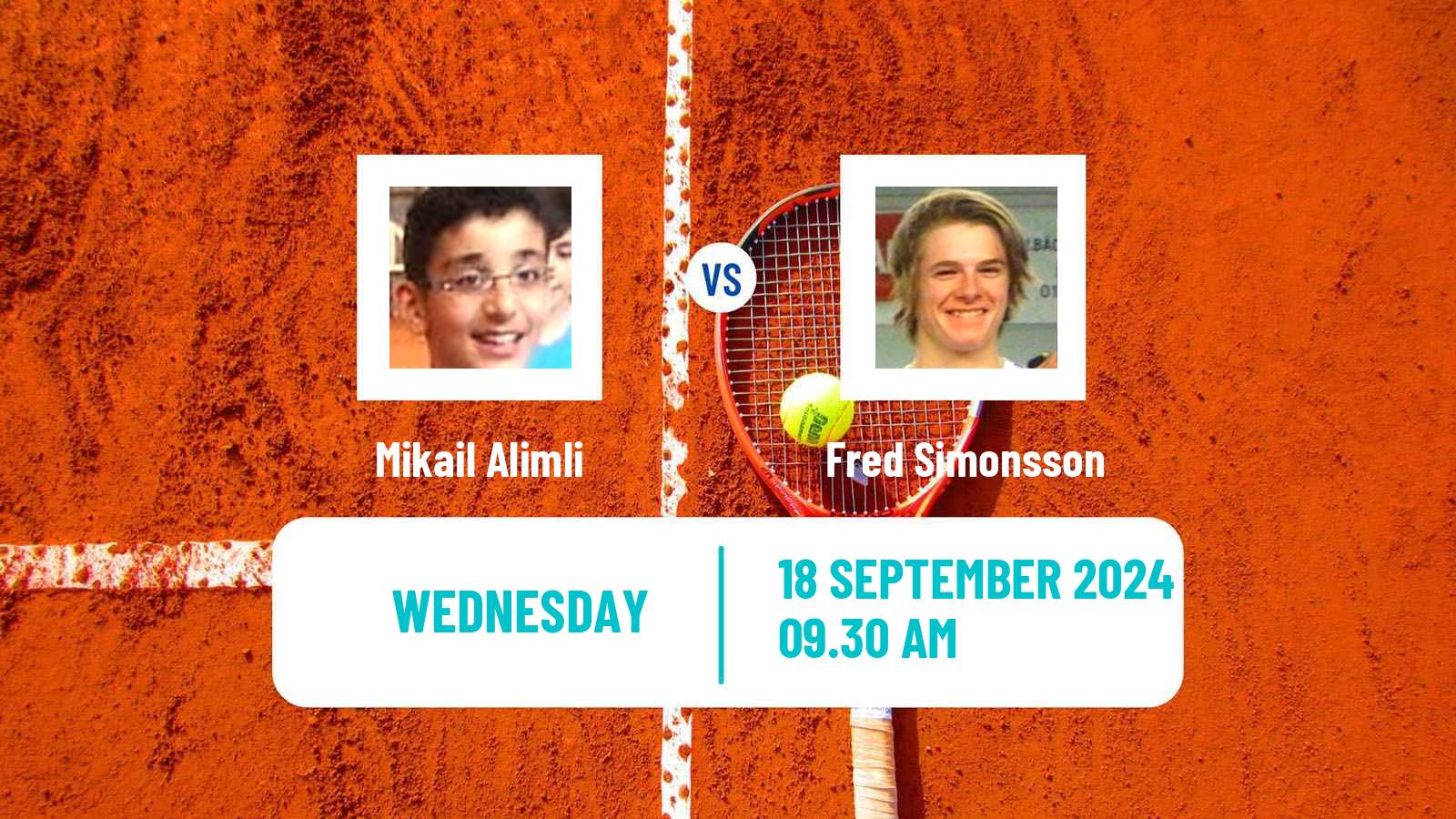 Tennis ITF M15 Vaxjo Men Mikail Alimli - Fred Simonsson