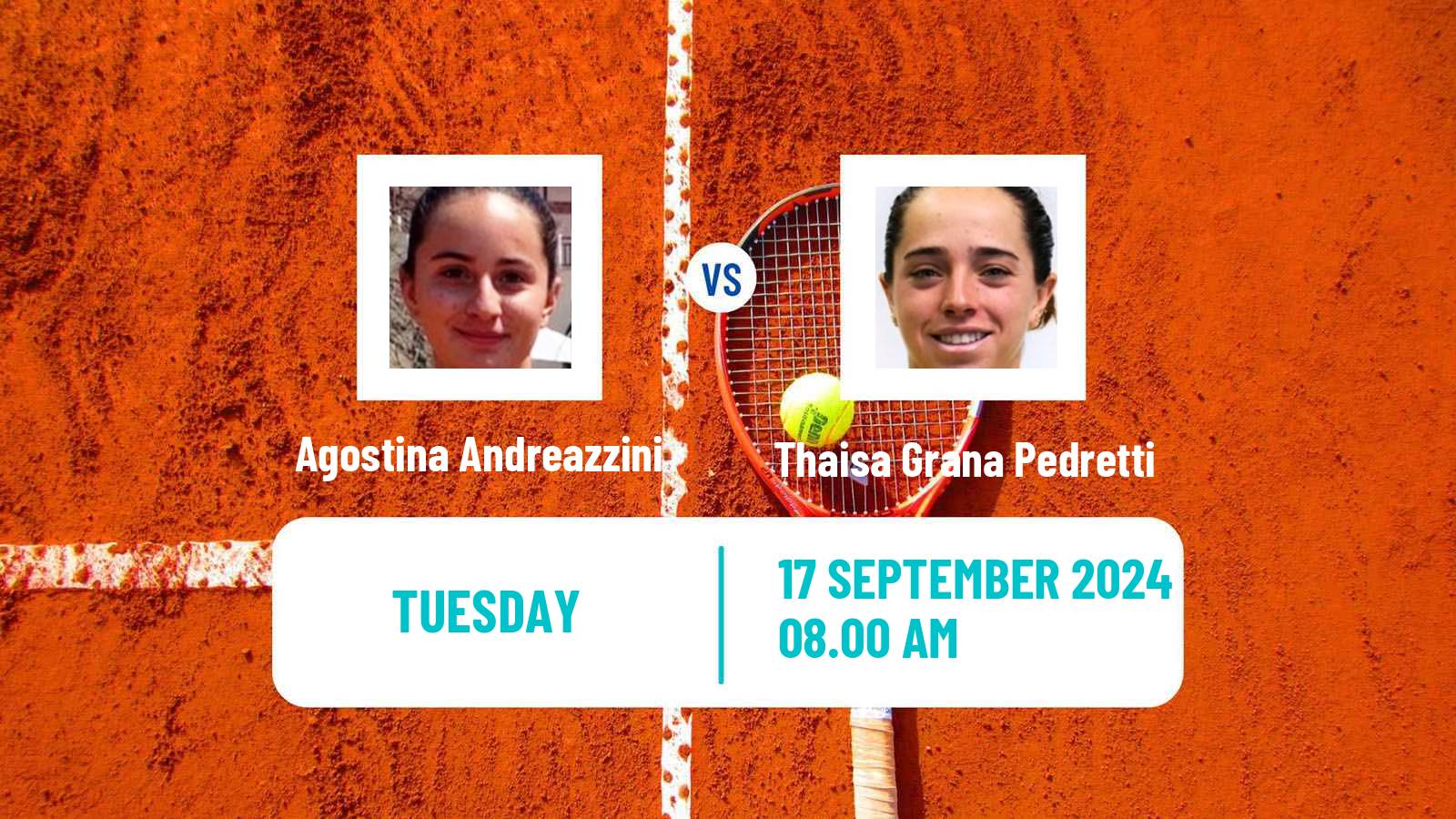 Tennis ITF W50 San Miguel De Tucuman Women Agostina Andreazzini - Thaisa Grana Pedretti