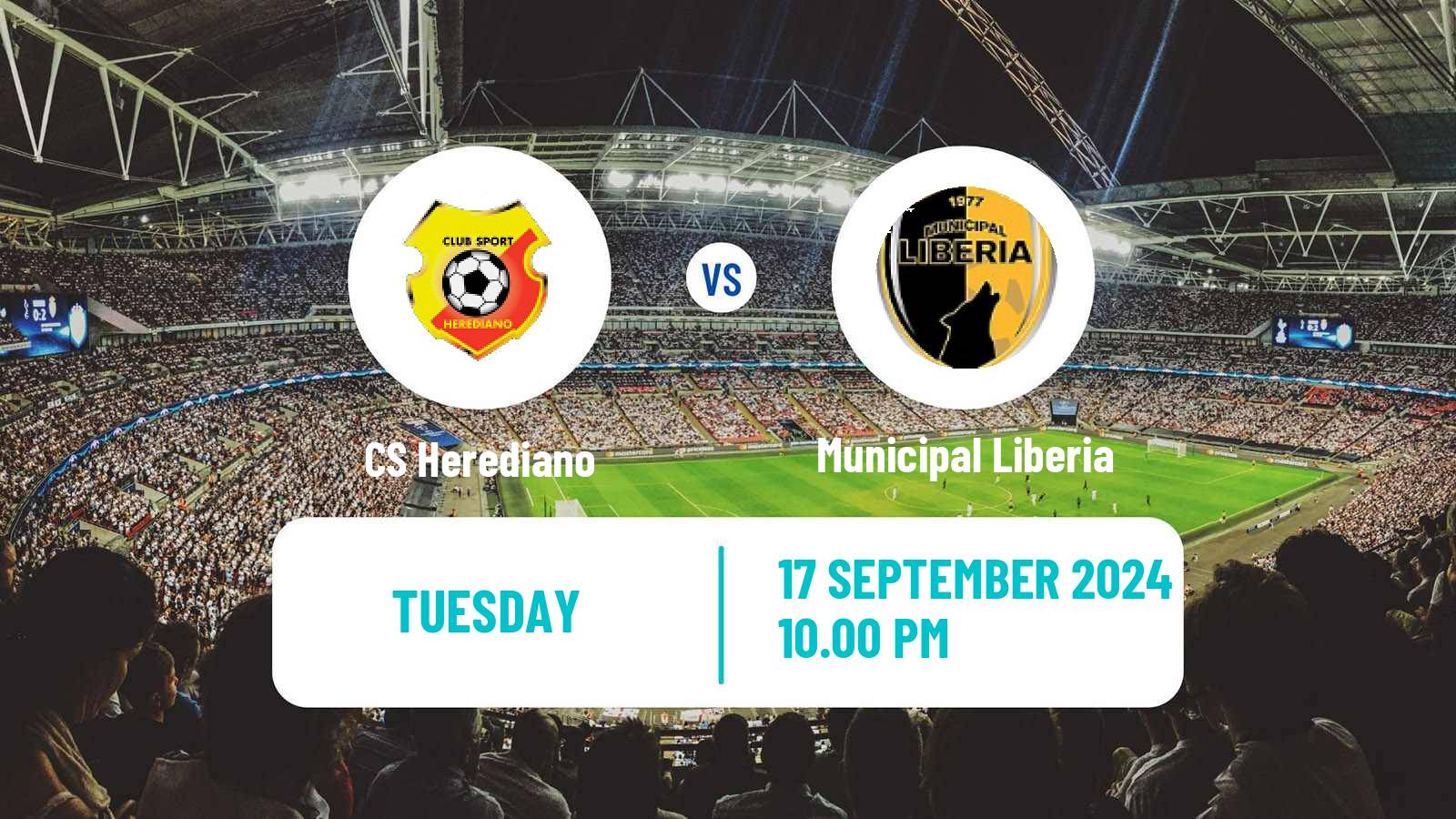 Soccer Costa Rican Primera Division Herediano - Municipal Liberia