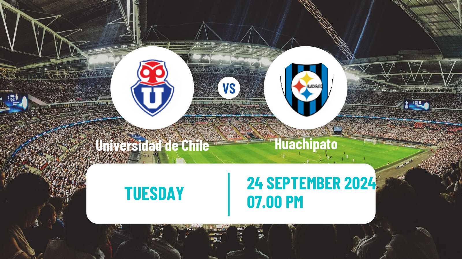 Soccer Chilean Primera Division Universidad de Chile - Huachipato