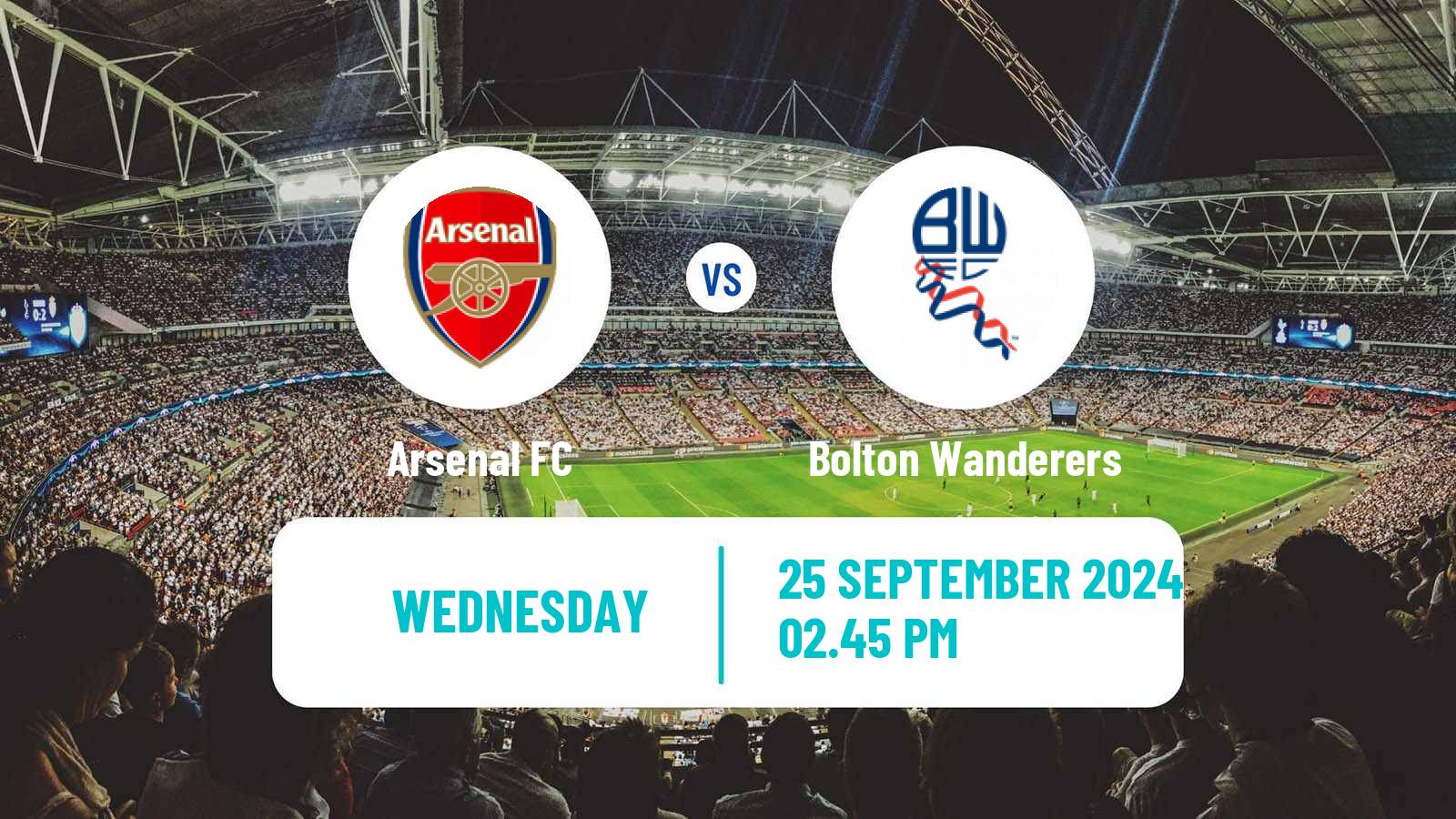 Soccer English League Cup Arsenal - Bolton Wanderers