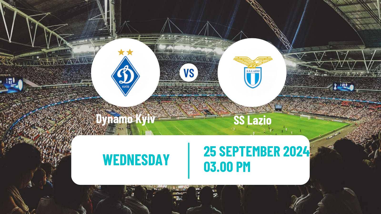 Soccer UEFA Europa League Dynamo Kyiv - Lazio