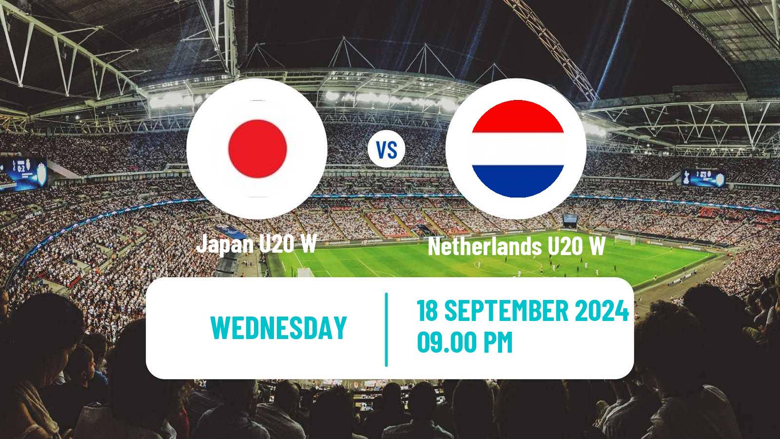 Soccer World Cup U20 Women Japan U20 W - Netherlands U20 W