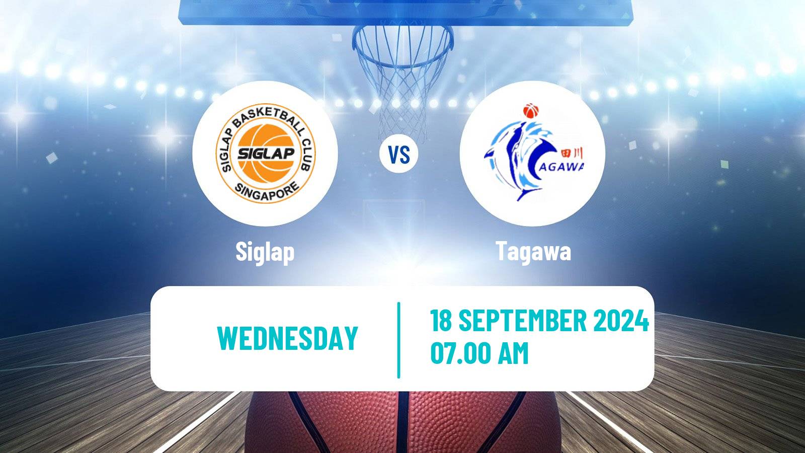 Basketball Singapore NBL Siglap - Tagawa