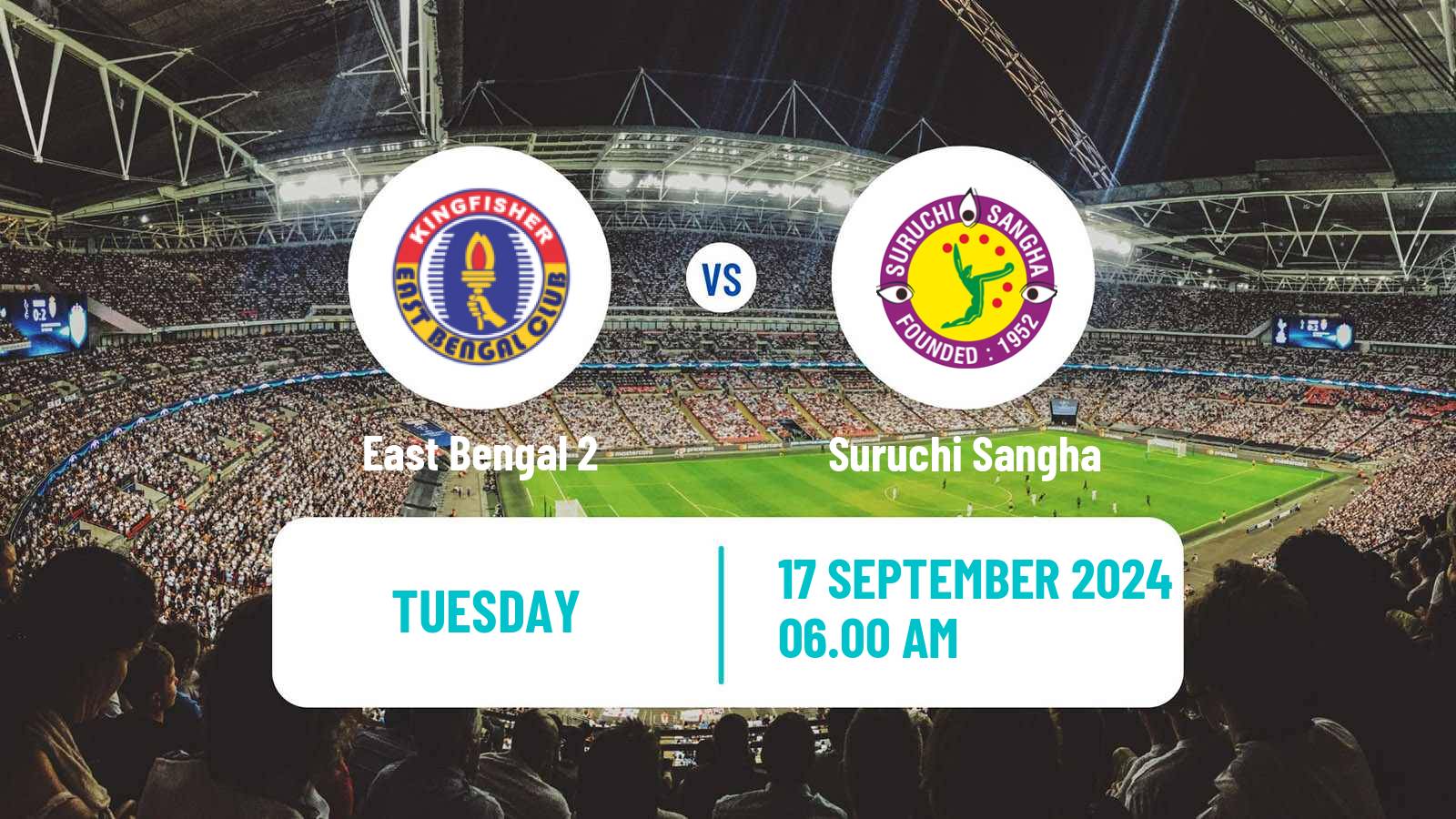 Soccer Calcutta Premier Division East Bengal 2 - Suruchi Sangha