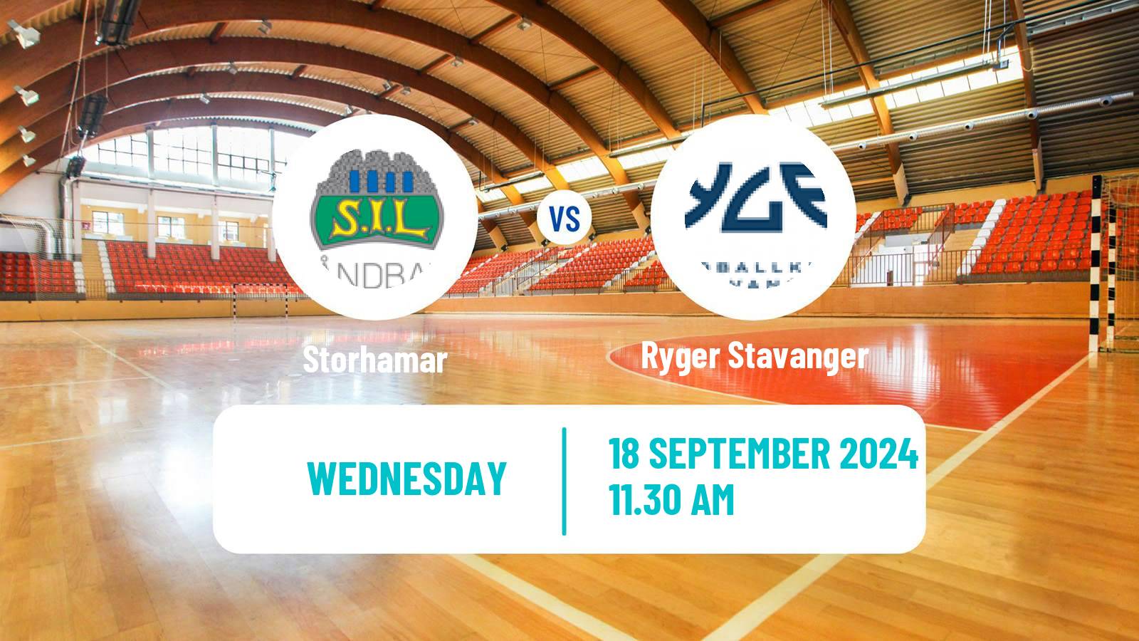 Handball Norwegian 1 Division Handball Storhamar - Ryger Stavanger