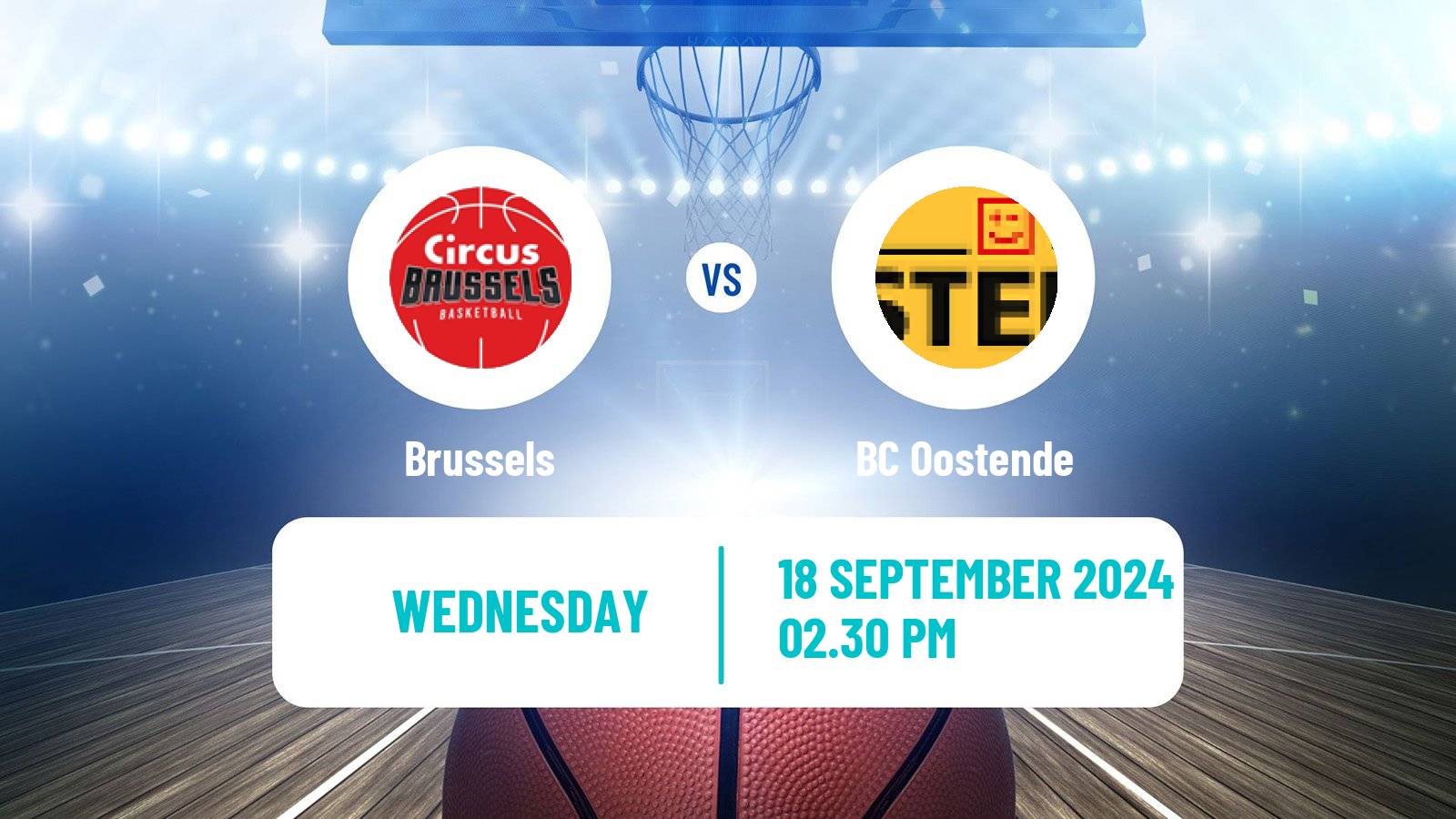 Basketball BNXT League Brussels - Oostende