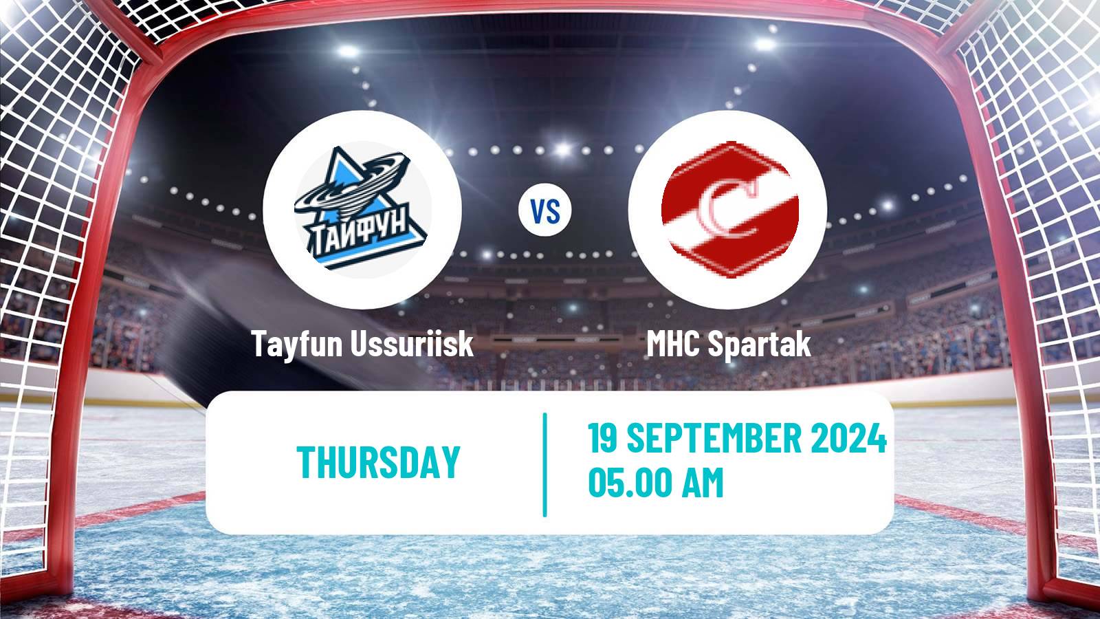 Hockey MHL Tayfun Ussuriisk - MHC Spartak