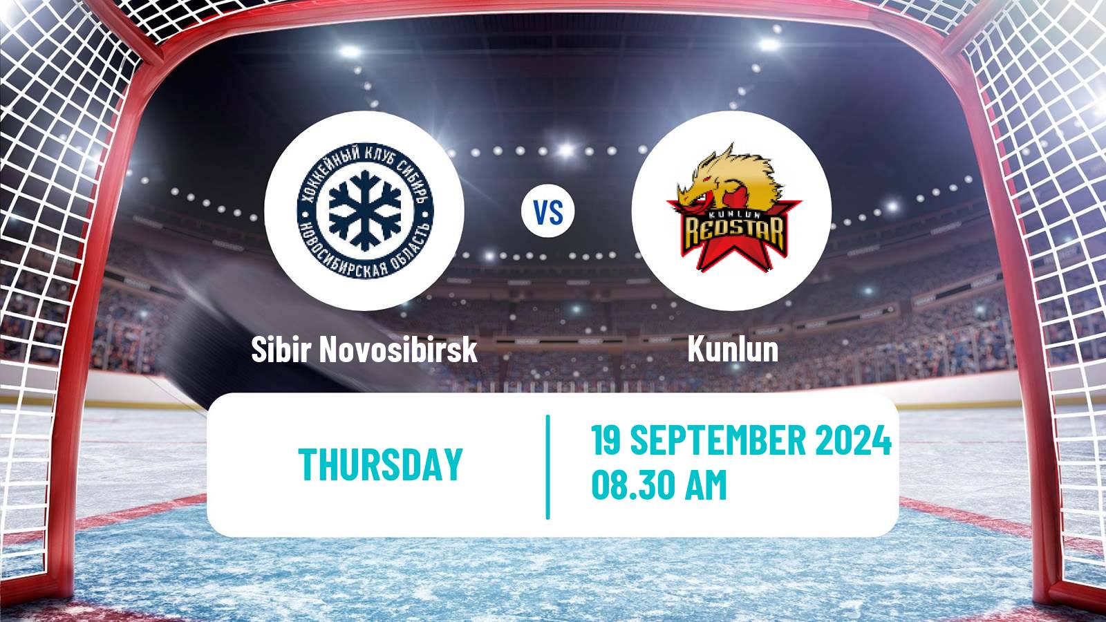 Hockey KHL Sibir Novosibirsk - Kunlun