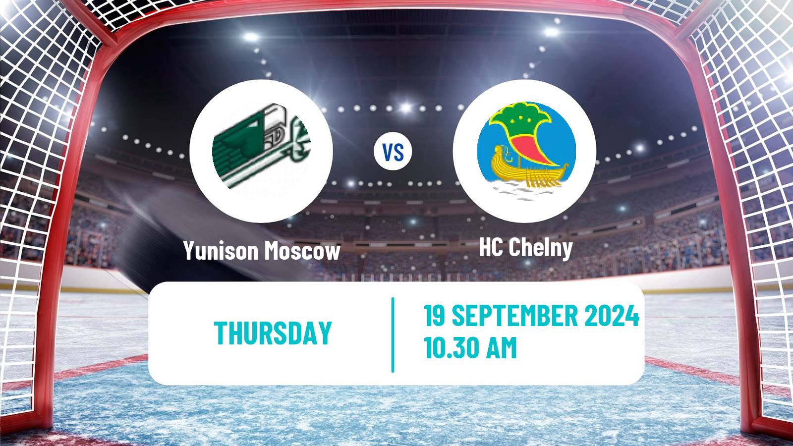 Hockey VHL Yunison Moscow - Chelny