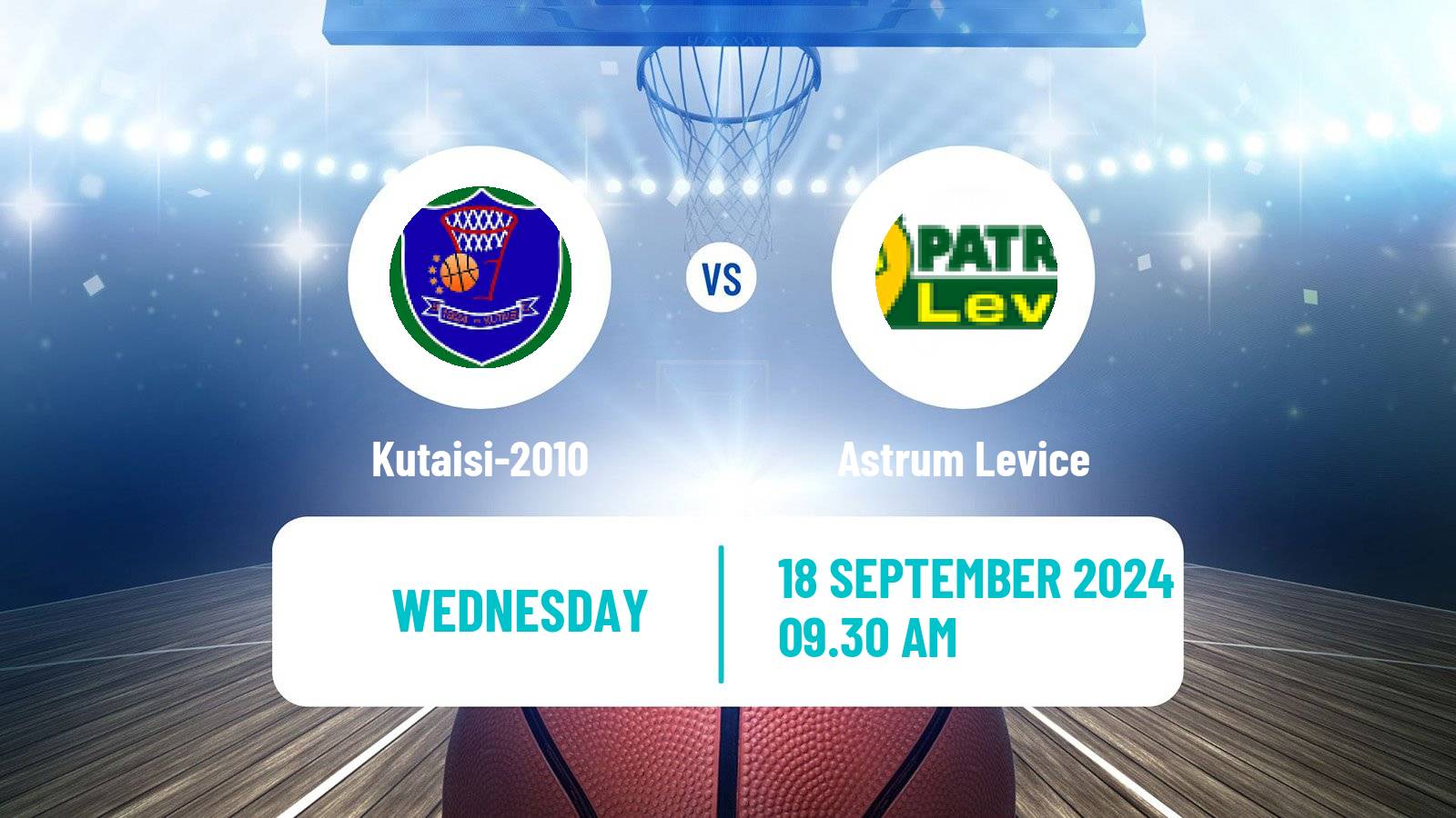 Basketball Champions League Basketball Kutaisi-2010 - Astrum Levice