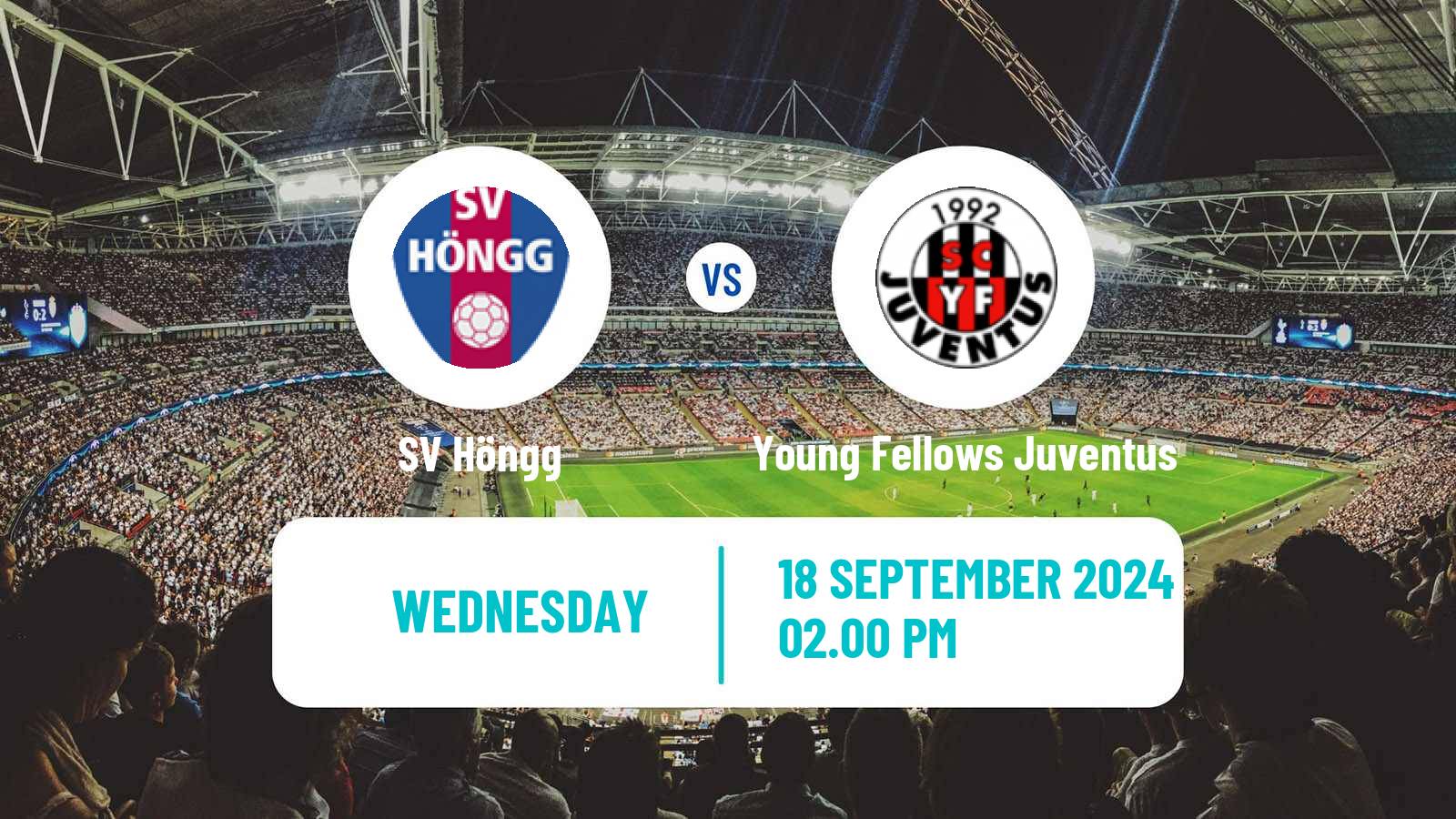 Soccer Swiss 1 Liga Classic Group 3 Höngg - Young Fellows Juventus