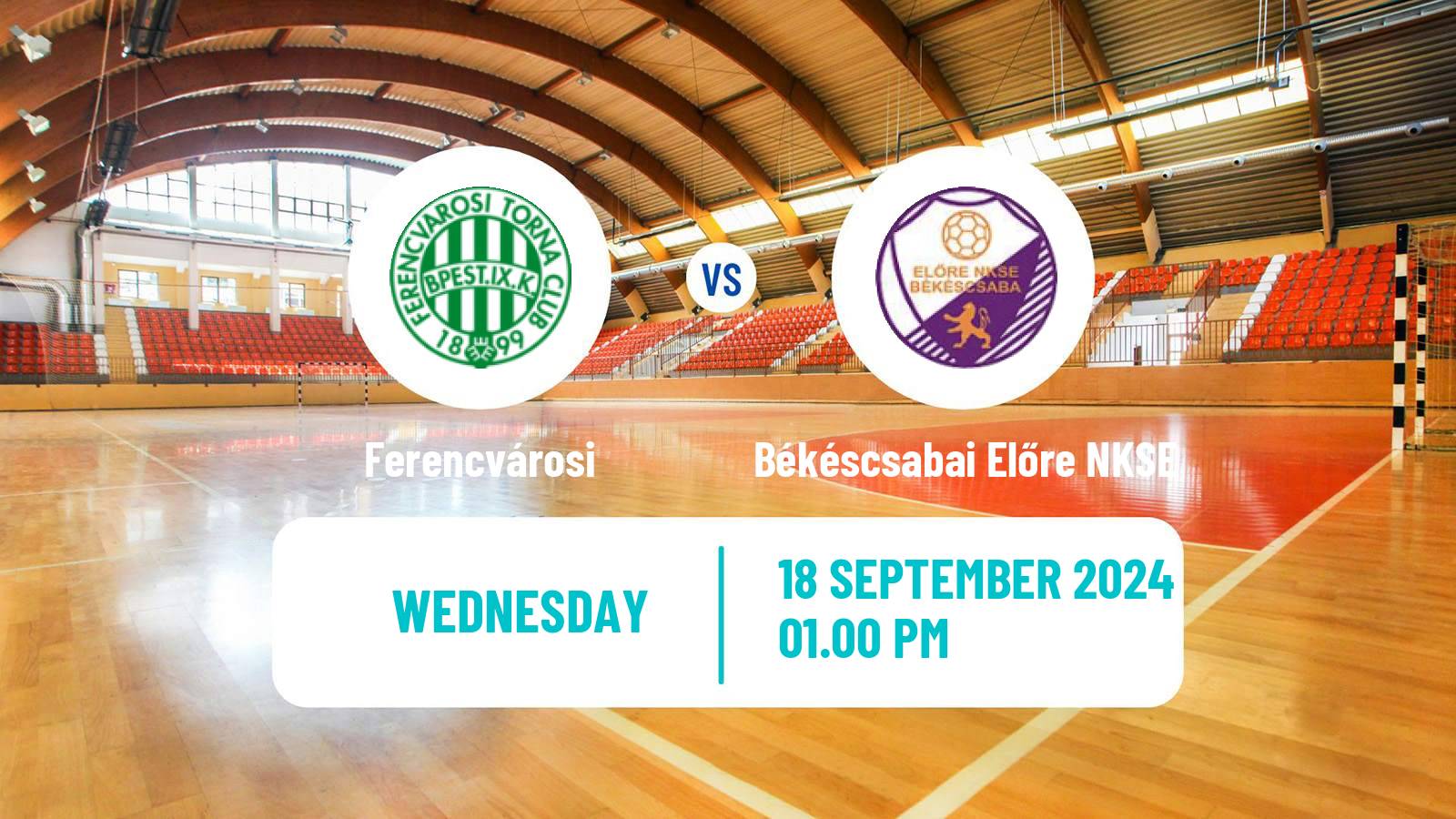 Handball Hungarian Division 1 Handball Women Ferencvárosi - Békéscsabai Előre NKSE