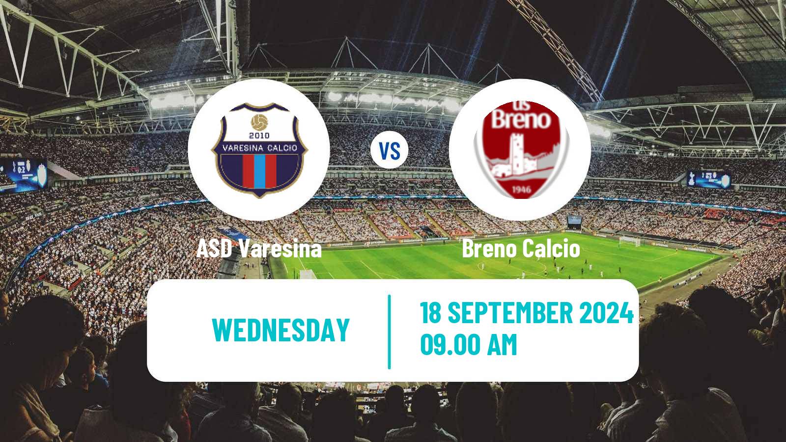 Soccer Italian Serie D - Group B Varesina - Breno