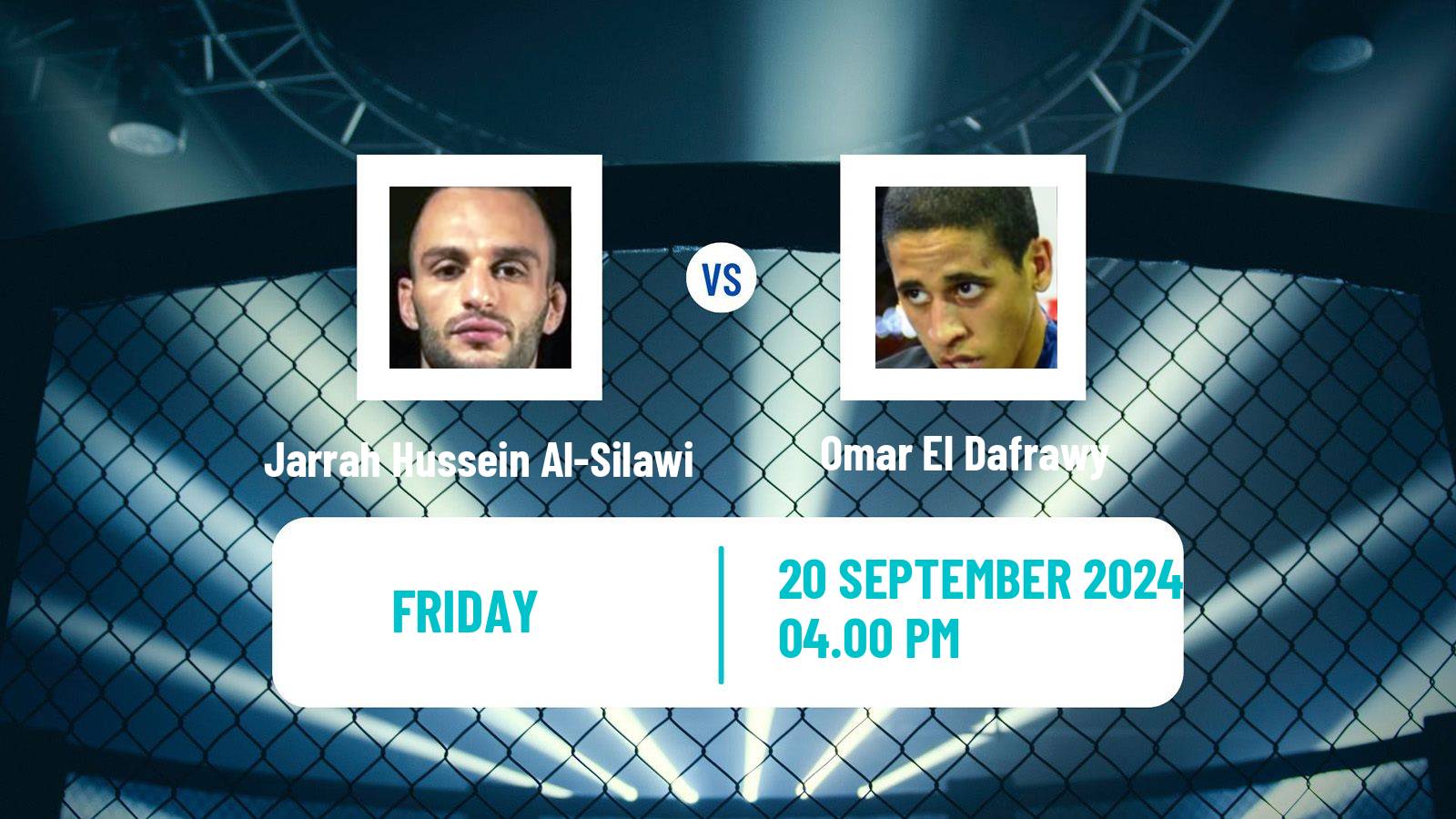 MMA Welterweight Pfl Men Jarrah Hussein Al-Silawi - Omar El Dafrawy