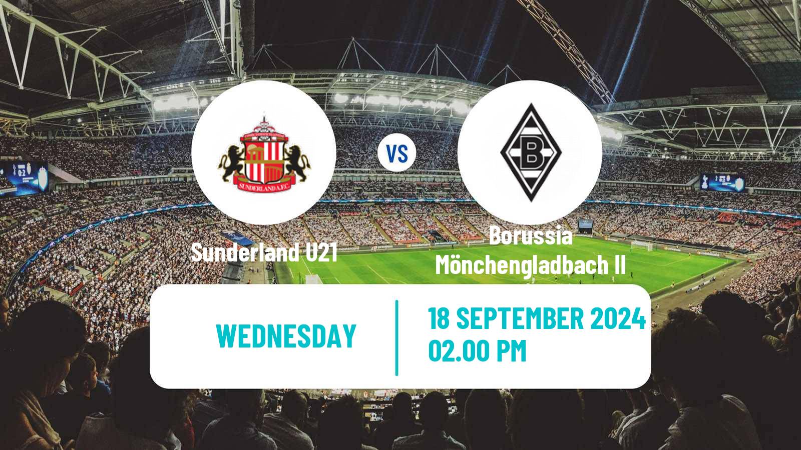 Soccer English Premier League International Cup Sunderland U21 - Borussia Mönchengladbach II